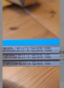 LED Backlight for 32LN541V 32LN575S 32LA615V 32LN540V 32LN5400 32ln541u B1/ B2-Type 6916L-1437A 6916L-1438A LC320DUE SF R1