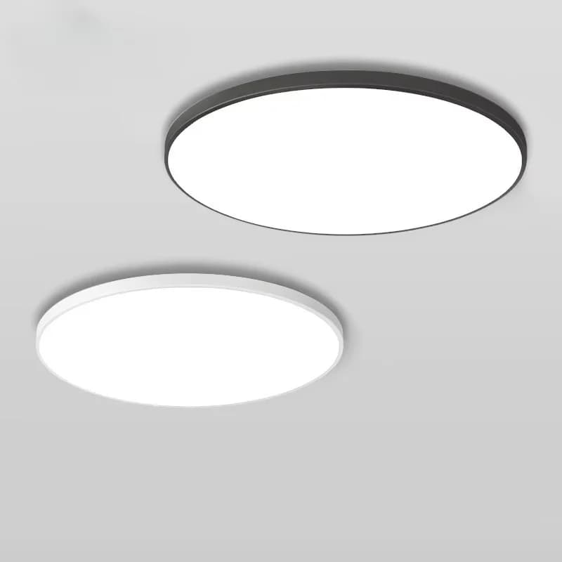 Modern Round LED Ceiling Light 40W Decorative Home Lighting Fixture for Living Room Bedroom Indoor Kitchen