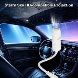 (Ce14)USB Galaxy Projector Night Light 360° Rotate LED Starry Sky Ambient Lamp For Party Home Decoration
