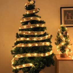 2/5/10M New Year 2027 Christmas Ribbon Fairy Light String Garland Lights Christmas Tree Ornament Ribbon Light Home