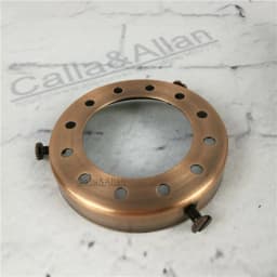 E27 Holder D70mm*H12mm Lampshade Ring Fitter Iron Shade Fixed Cup Vintage DIY Lighting Shade and Socket Connected Holder