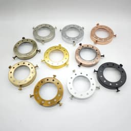 E27 Holder D70mm*H12mm Lampshade Ring Fitter Iron Shade Fixed Cup Vintage DIY Lighting Shade and Socket Connected Holder