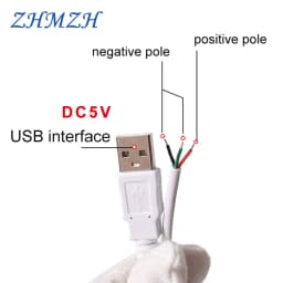DC 5V LED Dimmer USB Port Power Supply Line Dimming Color-matching Extension Cable With ON OFF Switch Adapter For LED Light Bulb