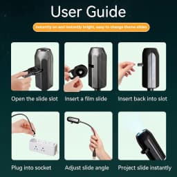 LED USB Projector Light 4/6/10pcs Projection Patterns- Adjustable USB Night Lamp for Christmas Ceiling Wall Festival Decorations