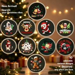 LED USB Projector Light 4/6/10pcs Projection Patterns- Adjustable USB Night Lamp for Christmas Ceiling Wall Festival Decorations