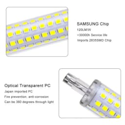R7S J78 J118 J135 J189 Led Bulb Dimmable Corn Lamp 78mm 118mm 135mm 189mm Replace Halogen 40W 50W Spot Light AC 110V 220V