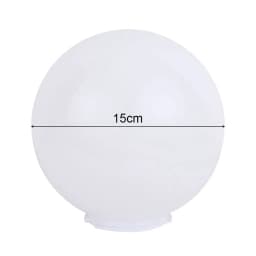 White Acrylic Lamp Shade Milky Globe Lampshades Fitting Lamp Hanging Lamp Garden Restaurant Home Decor