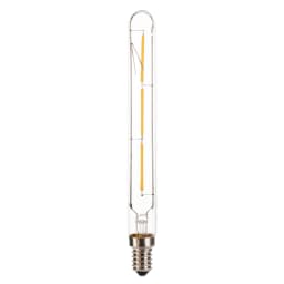 3W 4W 6W T20 E14 LED Tube Light Bulb SES Vintage Retro Filament COB 220V 240V Tubular Antique Lamp 2700K Warm White Glass Shell