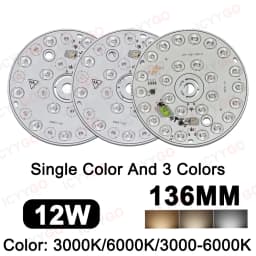 LED Bulb Chip 6W 12W 18W AC 220V 240V Smart IC No Driver Required DIY Natural White Suitable For LED Downlights LED Spotlights