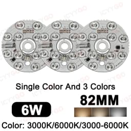 LED Bulb Chip 6W 12W 18W AC 220V 240V Smart IC No Driver Required DIY Natural White Suitable For LED Downlights LED Spotlights