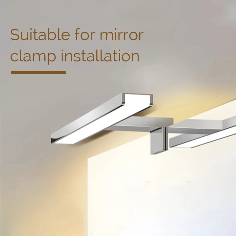 LED Mirror Light Bathroom Cabinet Lights 6000K Make-up Mirror Light Vanity Lighting Wall Lamps IP44