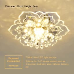 Modern LED Ceiling Light Crystal Ceiling Lamp Bedroom Chandelier Indoor Lighting For Living Room Home Decoration Led Chandelier