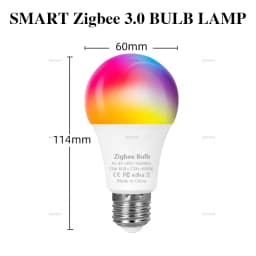 E27 B22 Zigbee Smart Bulb Lamps 110 220V Led RGBCW Light Voice Control Works With Alexa Echo Plus Show 2nd Gen 4th Gen Show 10