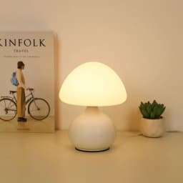 Modern Minimalist Mushroom Table Lamp with Three Color Switching and Infinite Dimming for Home Decoration Atmosphere Table Lamp