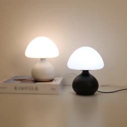 Modern Minimalist Mushroom Table Lamp with Three Color Switching and Infinite Dimming for Home Decoration Atmosphere Table Lamp