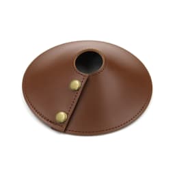 Lampshade Leather Decorative Hanging Lamp Lampshade for Home Bar Pub