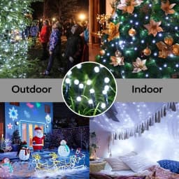 LED Solar Light String 8 Functions Outdoor Waterproof Lawn Starry Sky Christmas Garden Courtyard Decoration Atmosphere Lights