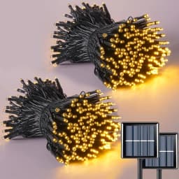 LED Solar Light String 8 Functions Outdoor Waterproof Lawn Starry Sky Christmas Garden Courtyard Decoration Atmosphere Lights