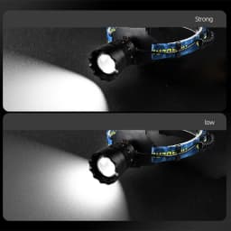 High Power 4-LED Headlamp Long Rang Wick Spotlight Telescopic Zoom Head Lamp Strong Light Headlight For Outdoor Camping Fishing