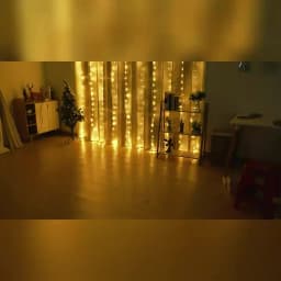 Solar LED Curtain Light Outdoor Garland Solar Fairy String Light Copper Wire Lamps for Garden Yard Wedding Party Holiday Decor