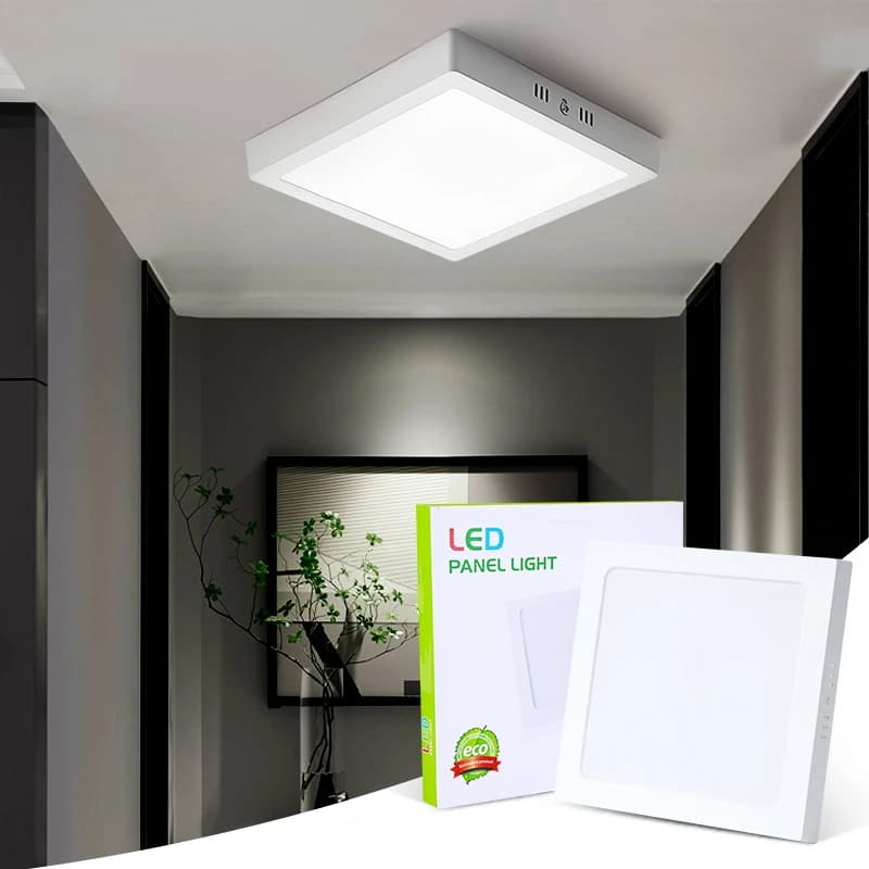 Ultra Thin Led Ceiling Light 110-265V Square Panel Led Bedroom Indoor Lighting for Living Room Bathroom Round Led Ceiling Lamp