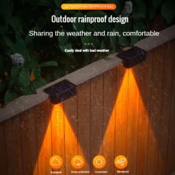 LED Solar Garden Lights Super Bright Waterproof Solar Powered Lamps Balcony Stairs Street Lighting Outdoor Sunlight led Lights