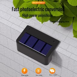 LED Solar Garden Lights Super Bright Waterproof Solar Powered Lamps Balcony Stairs Street Lighting Outdoor Sunlight led Lights