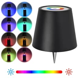 GGbingo Wireless Table Lamp For Wine Bottles LED Bottle Light For Outdoor Touch Control Ideal For Restaurants Bar Festival Party