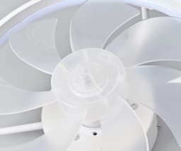 55W Ceiling Fan With Light, Ceiling LED Light Fan With Remote, Electric Fan With LED Lamp for Home Rooms Bedroom 34cm
