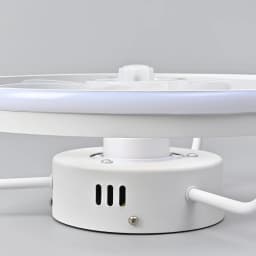 55W Ceiling Fan With Light, Ceiling LED Light Fan With Remote, Electric Fan With LED Lamp for Home Rooms Bedroom 34cm
