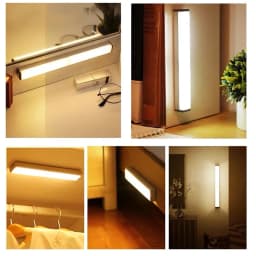 Motion Sensor Light Wireless LED Night Light Closet Night Light Kitchen Bedroom Detector Light Cabinet Staircase Backlight