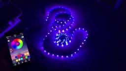 LED Strip Lights APP Control RGB 3535 1M-15M Music Sync 16 Million Colors 5V Low Voltage for TV Backlight Room Decoration