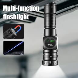 Super Bright LED Flashlight USB Rechargeable Flash Light Long Range Tactical Torch Outdoor Waterproof Camping Fishing Lantern