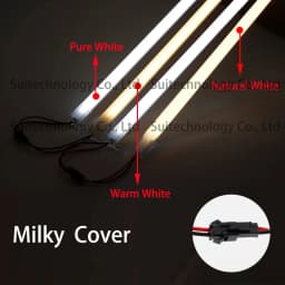 5Pcs AC220V LED Tube LED Light Bar Strip 20-60CM SMD2835 Rigid Strip Energy Saving For Counter Light Showcase Light Source
