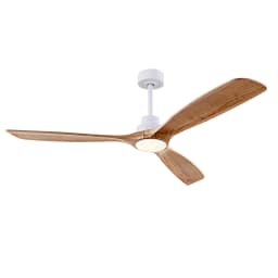 42 52 60 Inch Natural Wood Ceiling Fan with Lights Remote Control Quiet DC Motor Ventiladores De Techofor 85-265V Ceiling Fans