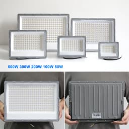 Led Floodlight Outdoor IP66 Waterproof 50W 100W 200W 300W 500W 220V Reflector LED Garden Lighting Street Lamp Wall Flood Lights