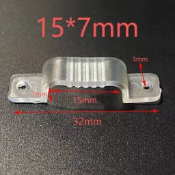 LED Strip Lights Connector LED Cable Organizer Clip Cable Management For W5-20mm Neon Led Tape 110V 220V 24V Wire Manager Holder