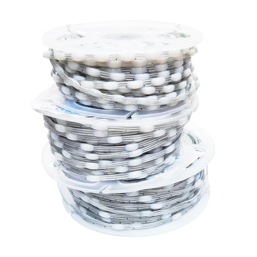 5V WS2812 WS2811 Programmable LED Strip – RGBIC Dream Color Individually Addressable Fairy Lights, 3-Wire Cable, Pixel Lighting