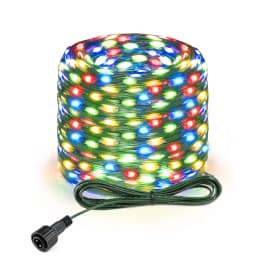 Durable LED Christmas String Lights 110V 220V Plug In Green Wire Waterproof Fairy Lights For Indoor Outdoor Yard Garden Decor