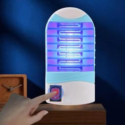 Summer Electric Mosquito Light Worm Killing Blue Light Mosquito Light Mosquitoes Bedroom Repellent Outdoor Portable Trap Indoor