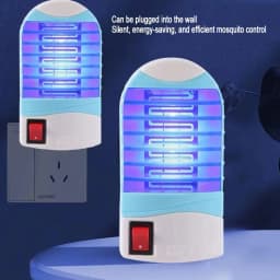 Summer Electric Mosquito Light Worm Killing Blue Light Mosquito Light Mosquitoes Bedroom Repellent Outdoor Portable Trap Indoor
