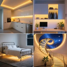 220V COB LED Strip Lights 288LEDs/m Waterproof LED Strip with Dimmer/Switch and Plug 0.5m 5m 10m 20m 35m Flexible Tape for Home