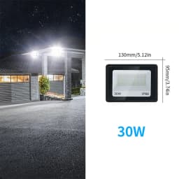 Outdoor LED Floodlights 10W 20W 30W 50W 100W 150W 200W 300W AC220V AC110V Ultra-bright Garden Garage Lighting Outdoor LED Light