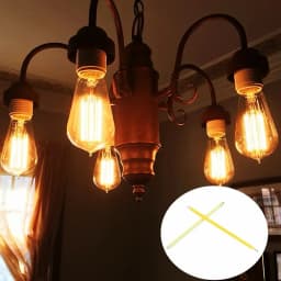10PCS/BOX 3V COB LED Ceramics Filament Edison Bulb Incandescent Light Diodes Accessories Multicolour Holiday Lighting Decoration