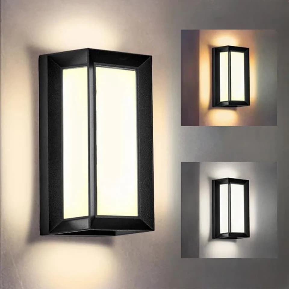 Led Wall Lamp Outdoor Lampe Presence Sensor Lamp Waterproof AC85-265V 16/30W Wall Light Garden Porch Balcony For Home Accessorie