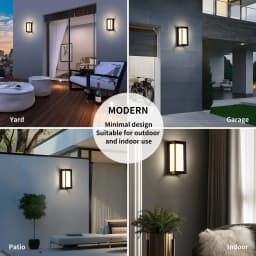 Led Wall Lamp Outdoor Lampe Presence Sensor Lamp Waterproof AC85-265V 16/30W Wall Light Garden Porch Balcony For Home Accessorie