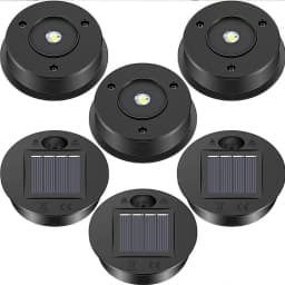 7cm/8CM Solar Light Replacement Top 1.2V Waterproof LED Solar Panel Lantern Lid Light Solar Lantern Top Outdoor Decor Garden