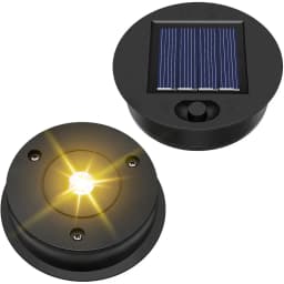 7cm/8CM Solar Light Replacement Top 1.2V Waterproof LED Solar Panel Lantern Lid Light Solar Lantern Top Outdoor Decor Garden