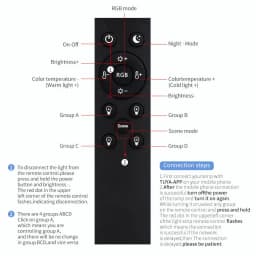 Tuya Smart LED Downlight 220V 10W Bluetooth RGB Dimmable Ceiling Lamp RF 2.4G Remote Smart Life APP Control Bedroom Living Room