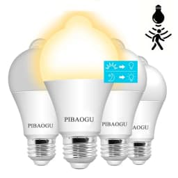 4PCS E27 PIR Motion Sensor LED Bulb 6W 9W 12W Dusk Dawn Led light bulb 110V 220V Working in Night For Home Stair Hallway bedroom